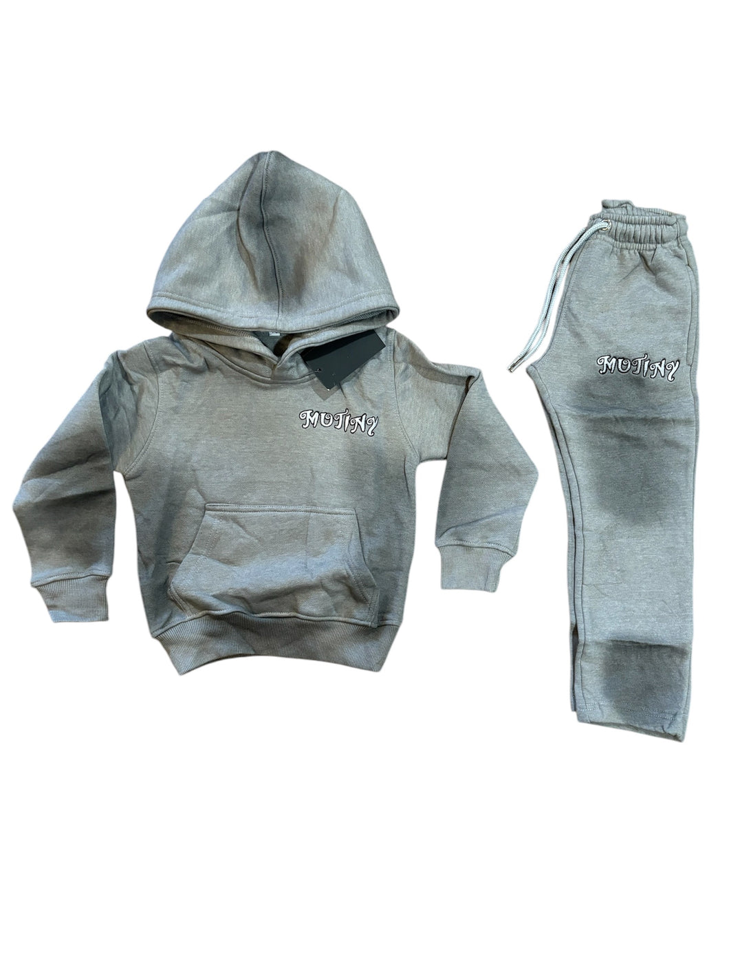 Kids “Cool Gray” Mutiny Sweatsuit